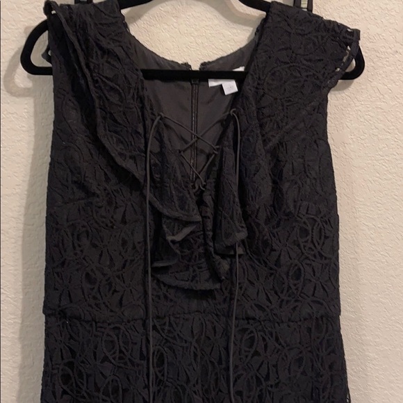 Black Lace Dress - Picture 3 of 6